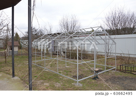 Metal painted garden greenhouse designs 63662495