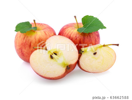 gala apples isolated on white background 63662588
