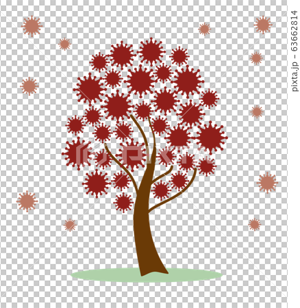 冠狀病毒樹和傳播圖像 63662814