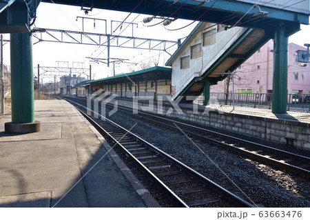 早春の北海道室蘭市JR輪西駅の風景を撮影 早春の北海道室蘭市JR輪西駅の風景を撮影 63663476
