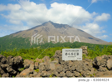 桜島　有村溶岩展望所 63664024