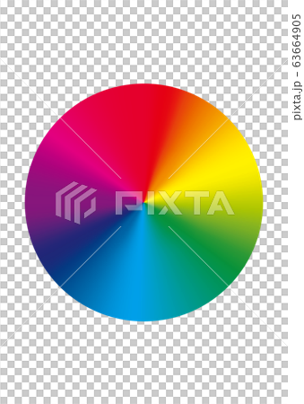 色相圈彩色圈色相圈色相彩虹彩虹圈 63664905