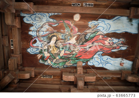 等覚院 金剛力士像 天井絵 等覚院 金剛力士像 天井絵 63665773