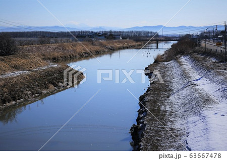 馬追運河（北海道長沼町） 63667478