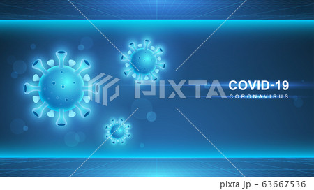 Coronavirus COVID-19. Coronavirus outbreak and coronaviruses influenza background. COVID-19 Virus. Virus attack on earth. Vector Illustration. Coronavirus COVID-19. Coronavirus outbreak and coronaviruses influenza background. COVID-19 Virus. Virus attack on earth. Vector Illustration. 63667536