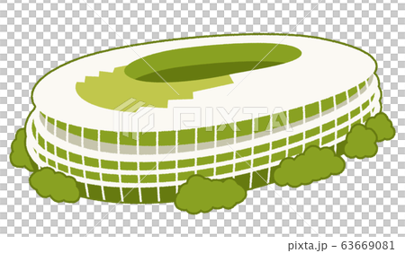 新國家體育場矢量圖 新國家體育場矢量圖 63669081