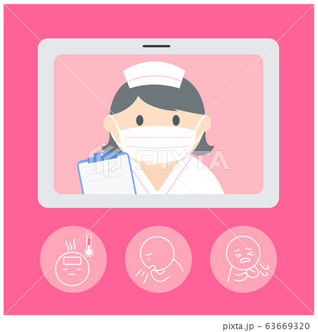 Concept of symptom . Vector flat illustration. 63669320