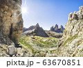 Traveling to beautiful Alps in summer 63670851