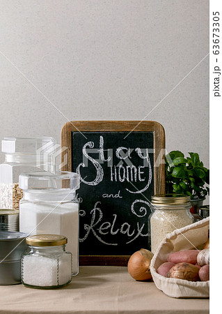 food supplies for quarantine period 63673305