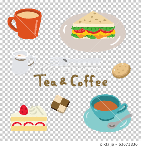 コーヒーと紅茶セット コーヒーと紅茶セット 63673830