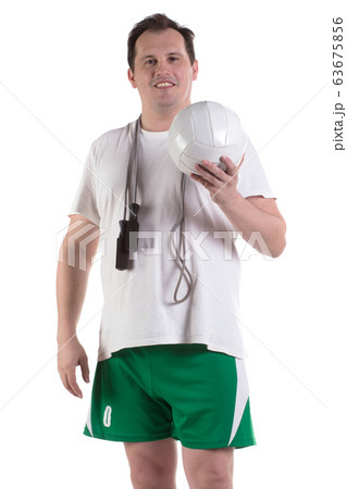 Adult man in sport uniform 63675856