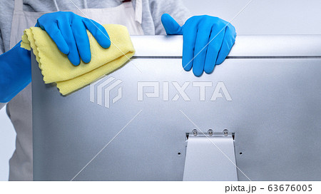 掃除 クリーニング 清掃中 63676005