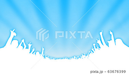 ライブ会場とオーディエンス 63676399