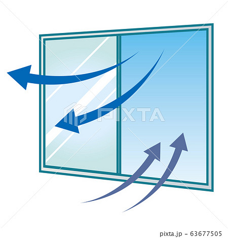 換気のイラスト 換気のイラスト 63677505