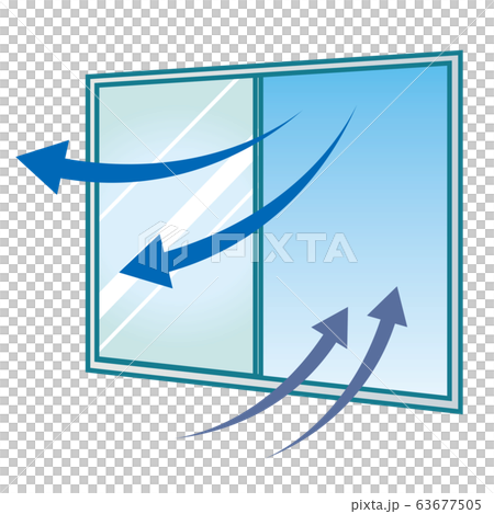 換気のイラスト 換気のイラスト 63677505