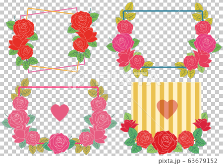 薔薇フレームセット 薔薇フレームセット 63679152