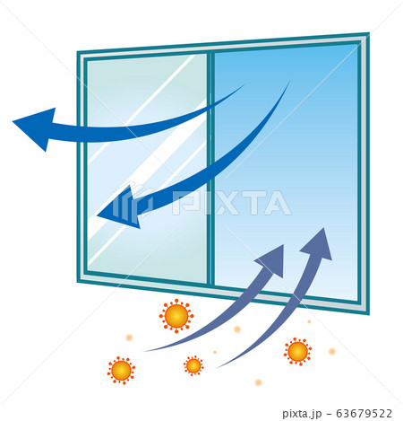 換気のイラスト3 63679522