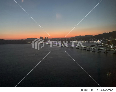 空 広安大橋 釜山 63680292