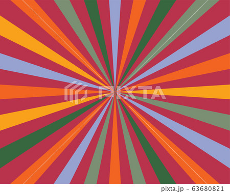 Abstract background. Pattern of color rays andのイラスト素材 [63680821] - PIXTA