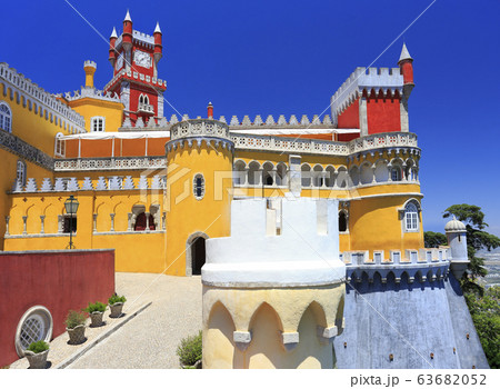 Pena National Palace in Sintra, Portugal Pena National Palace in Sintra, Portugal 63682052