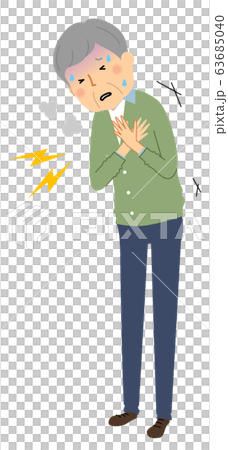 老人胸痛 63685040