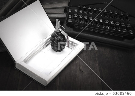 hand grenade hidden in a book hand grenade hidden in a book 63685460