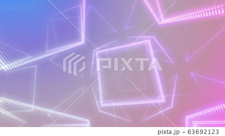 ディスコ クラブ イルミネーション ルーム スペース ライト ネオン 照明 キラキラ 背景 バックのイラスト素材