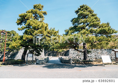Tokushima Central Park Tokushima Castle Ruins in Shikoku, Japan 63692601