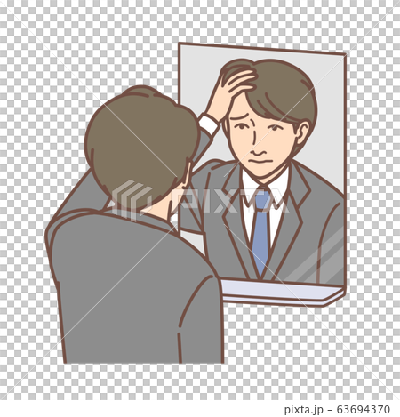 Men's suits to worry about in the mirror 63694370