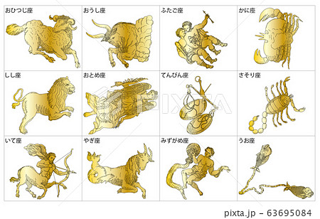 12星座影あり線なし金枠名称 63695084