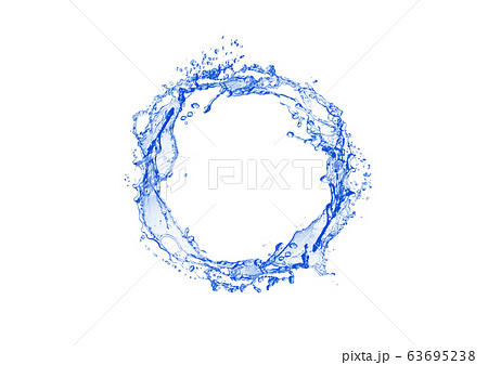 流動的な水しぶき 流動的な水しぶき 63695238