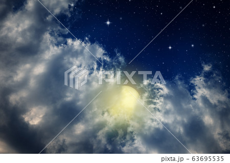 colorful night sky 63695535