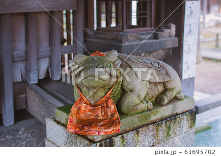 北野天満宮 牛の置物 北野天満宮 牛の置物 63695702