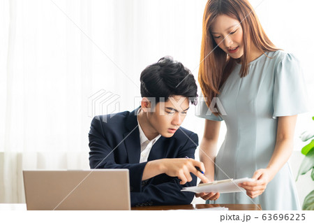 Business man, working, office Business man, working, office 63696225