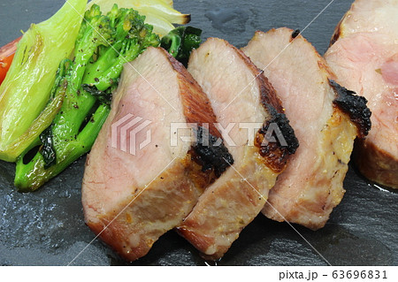 ポークステーキ 63696831