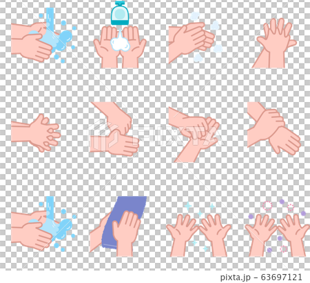 How to wash hands Set Square How to wash hands Set Square 63697121