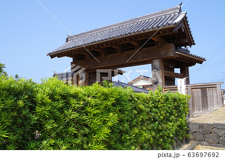 萩城北の総門の景色 63697692