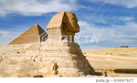 The Great Pyramids In Giza Valley and sphinx, The Great Pyramids In Giza Valley and sphinx, 63697927
