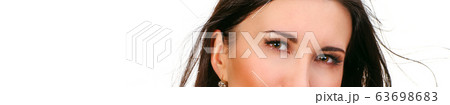 Eyes of beautiful woman Eyes of beautiful woman 63698683