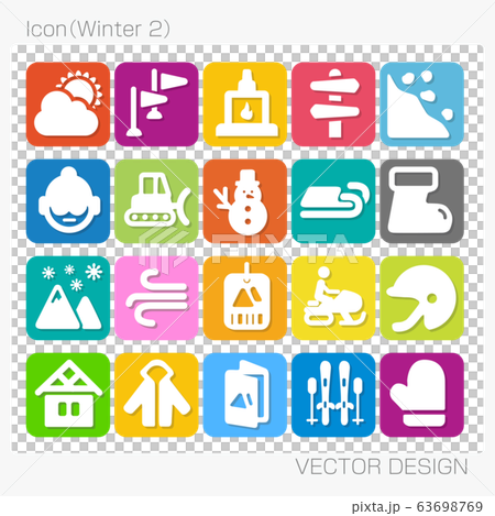 アイコン・冬(Winter-2)Vector Design アイコン・冬(Winter-2)Vector Design 63698769