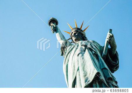 Odaiba Statue of Liberty in Tokyo, Japan Odaiba Statue of Liberty in Tokyo, Japan 63698805