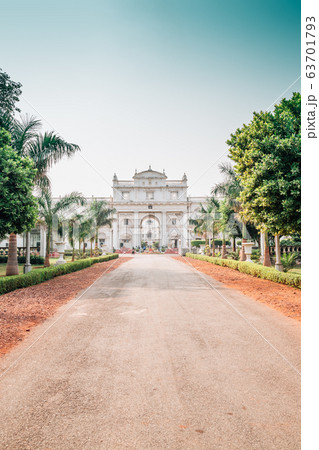 Jai Vilas Palace historical architecture in Gwalior, India Jai Vilas Palace historical architecture in Gwalior, India 63701793