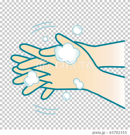 手洗い02_カラー 63702353