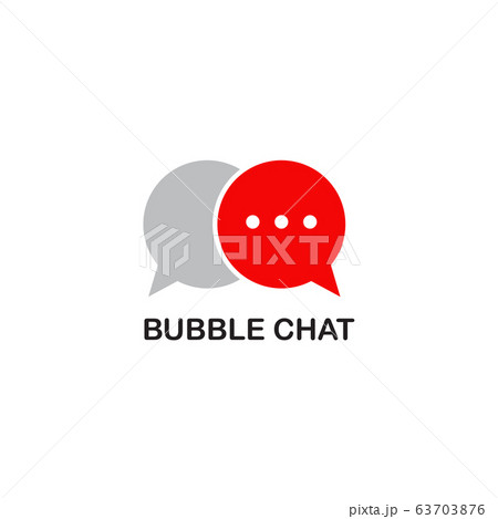 Bubble chat logo design template Bubble chat logo design template 63703876