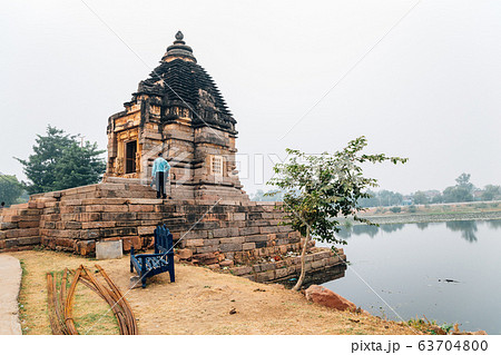 Brahma Temple ancient ruins in khajuraho, India Brahma Temple ancient ruins in khajuraho, India 63704800
