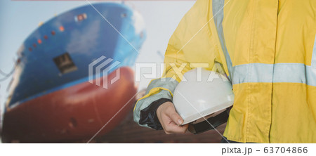 Ship sub-designer or shipbuilder in drydock with Ship sub-designer or shipbuilder in drydock with 63704866