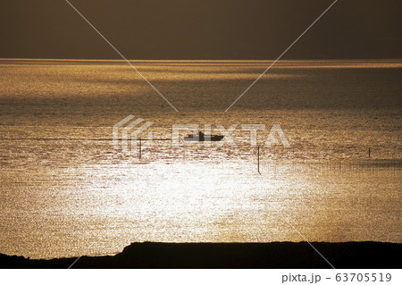 荒尾市 四ツ山神社 夕日、 荒尾市 四ツ山神社 夕日、 63705519