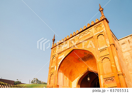 Agra Fort historical architecture in Agra, India 63705531