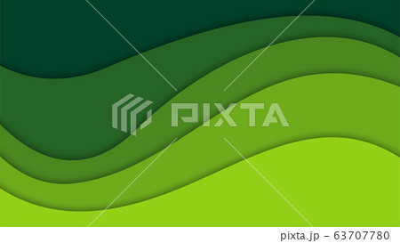 3D abstract background and paper cut shapes 63707780