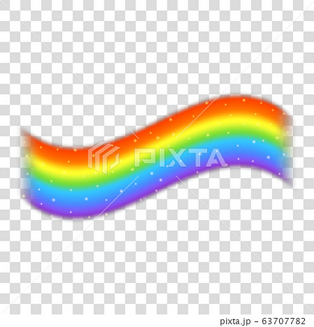 Rainbow icon isolated on transparent background Rainbow icon isolated on transparent background 63707782